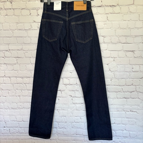 Calvin Klein Classic Straight Button Fly Selvedge Jeans--Sz 24 - Picture 3 of 15